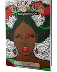 Black Girl Sleigh Coloring Book | Joy, Rest & Sparkle
