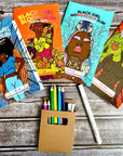 3 Travel Sized Coloring Books, the Slims Bundle - Choose Your Own