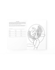 Affirmations and quotes inside the Black Girl Angel Coloring Book – creative self-care for Black women.