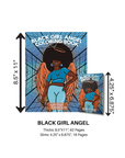 Black Girl Angel Coloring Book for Women - Creative Soul Care Book