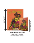 Black Girl Bloom Coloring Book – Radiant Soul Care Art for Women | Thick & Travel Editions