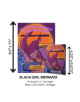 Black Girl Mermaid Coloring Book | Healing Through Art