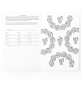 Black Girl Sleigh Thick Coloring Book