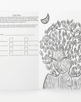 Black Girl Trees Thick Coloring Book- Wholesale