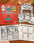 Color Me Home Pet Adoption Kit + Coloring Book