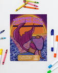 Mermaid Soul Coloring Book | Healing Through Art