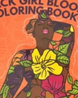 Take a look inside the Black Girl Bloom Coloring Book by dakari Moon. This 94-page Thick edition is filled with affirmations, floral line art, and soul care moments designed to help Black women blossom with intention.