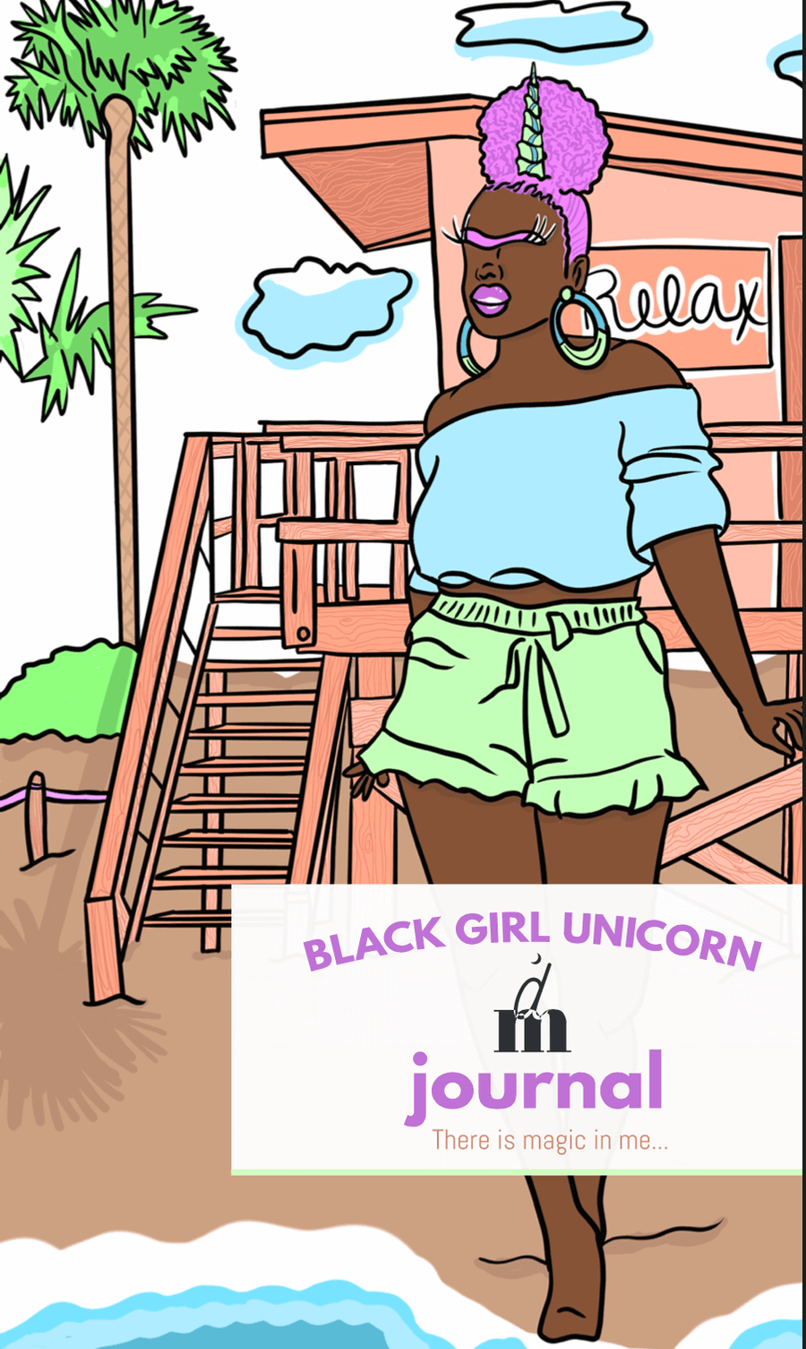 Black Girl Unicorn Journal