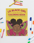 Lil Black Girl, "I Can Be Anything" Coloring Book - Unicorns - Mermaids - Butterflies