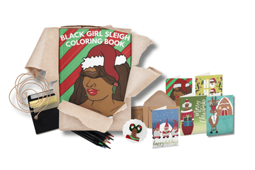 Knight Sky Box: Black Girl Sleigh