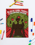 Black Girl Trees Coloring Book