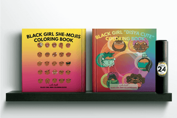 Cozy Pair Bundle — disya Cute + She-Mojis Coloring Books