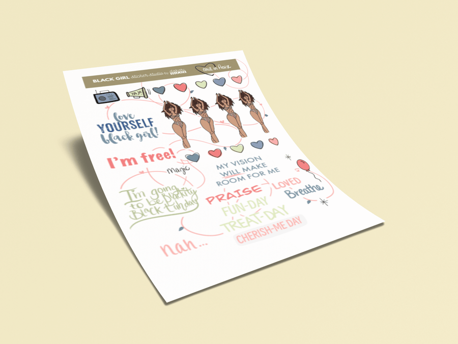 Black Girl Sticker Shop: Akil in Praise - Wholesale