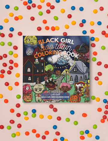 Black Girl Mini: Boo-Town Coloring Book - Wholesale