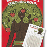 Black Girl Trees Coloring Book & Task Pad