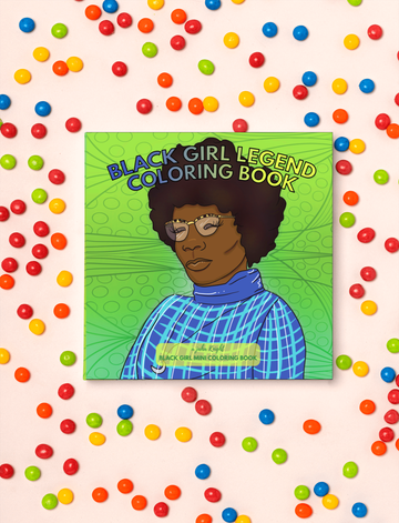 Pre-Order: Black Girl Mini: Legend Coloring Book