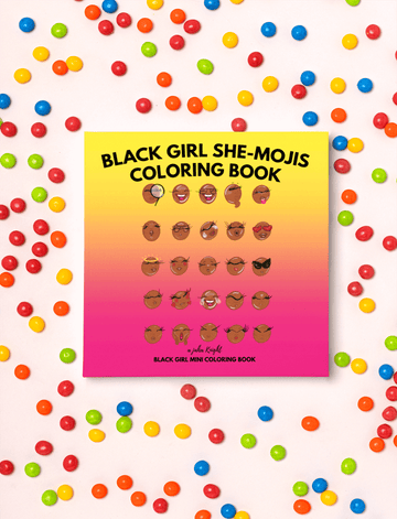 Black Girl Mini: She-Mojis Coloring Book