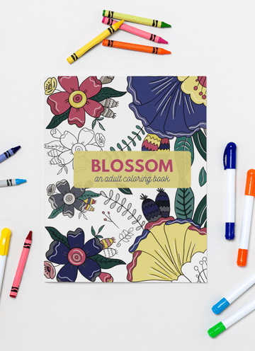 Blossom Coloring Book