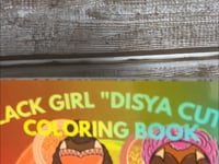 Black Girl Mini: "Disya Cute" Coloring Book - Wholesale