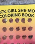 Black Girl Mini: She-Mojis Coloring Book