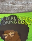 Black Girl Mini: Legend Coloring Book - Wholesale
