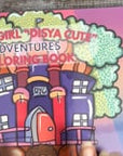 Black Girl Mini: "disya Cute" Adventures Coloring Book