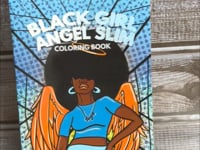 Black Girl Angel - Slim Coloring Book