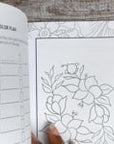 Give Me My Flowers - Slim Coloring Book