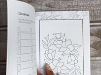Give Me My Flowers - Slim Coloring Book