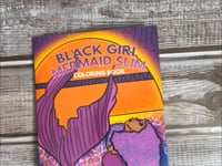 Black Girl Mermaid Coloring Book | Healing Through Art