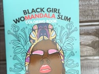 Black Girl WoMandala Slim Coloring Book