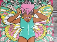Black Girl Butterfly Coloring Book | Transformation & Freedom – Thick & Travel Editions