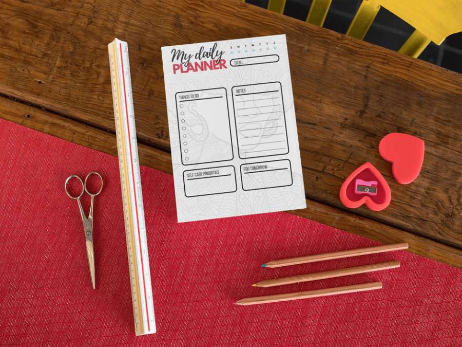 Black Girl WoMandala Task Pad - Wholesale