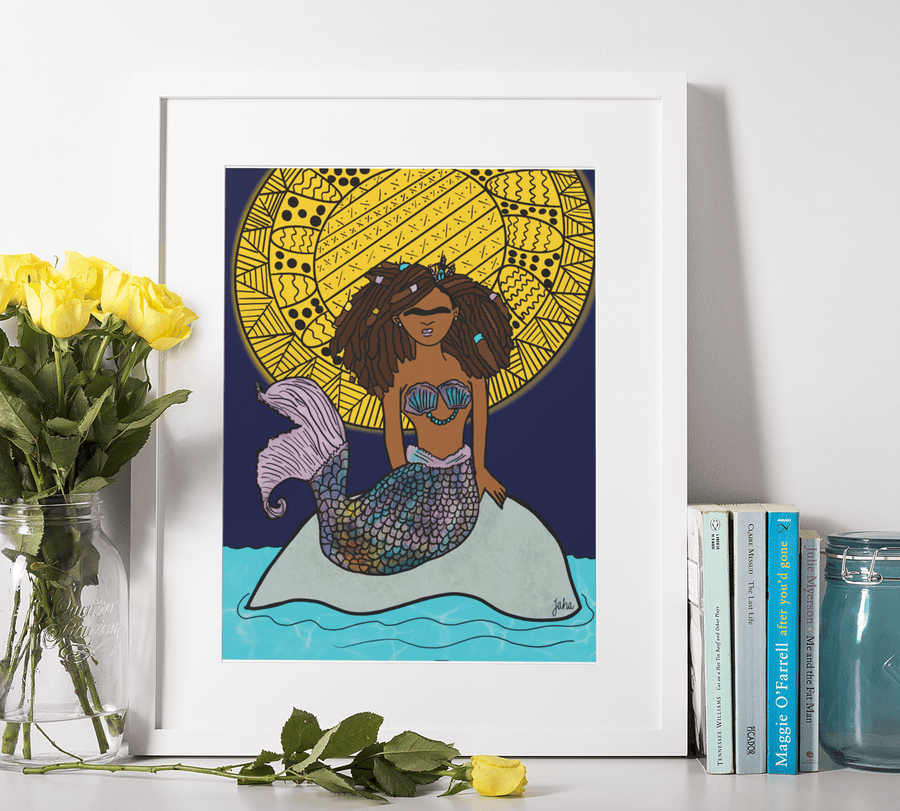 Jah'Zara & the dakari Moon #Mermaid