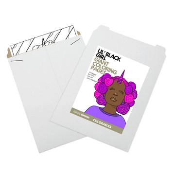 Black Girl Giant Coloring Pages